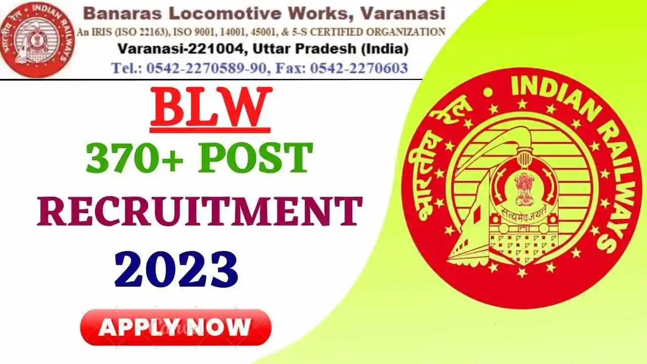 Railway BLW Apprentice Recruitment 2023