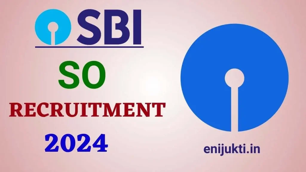 SBI SO Recruitment 2024