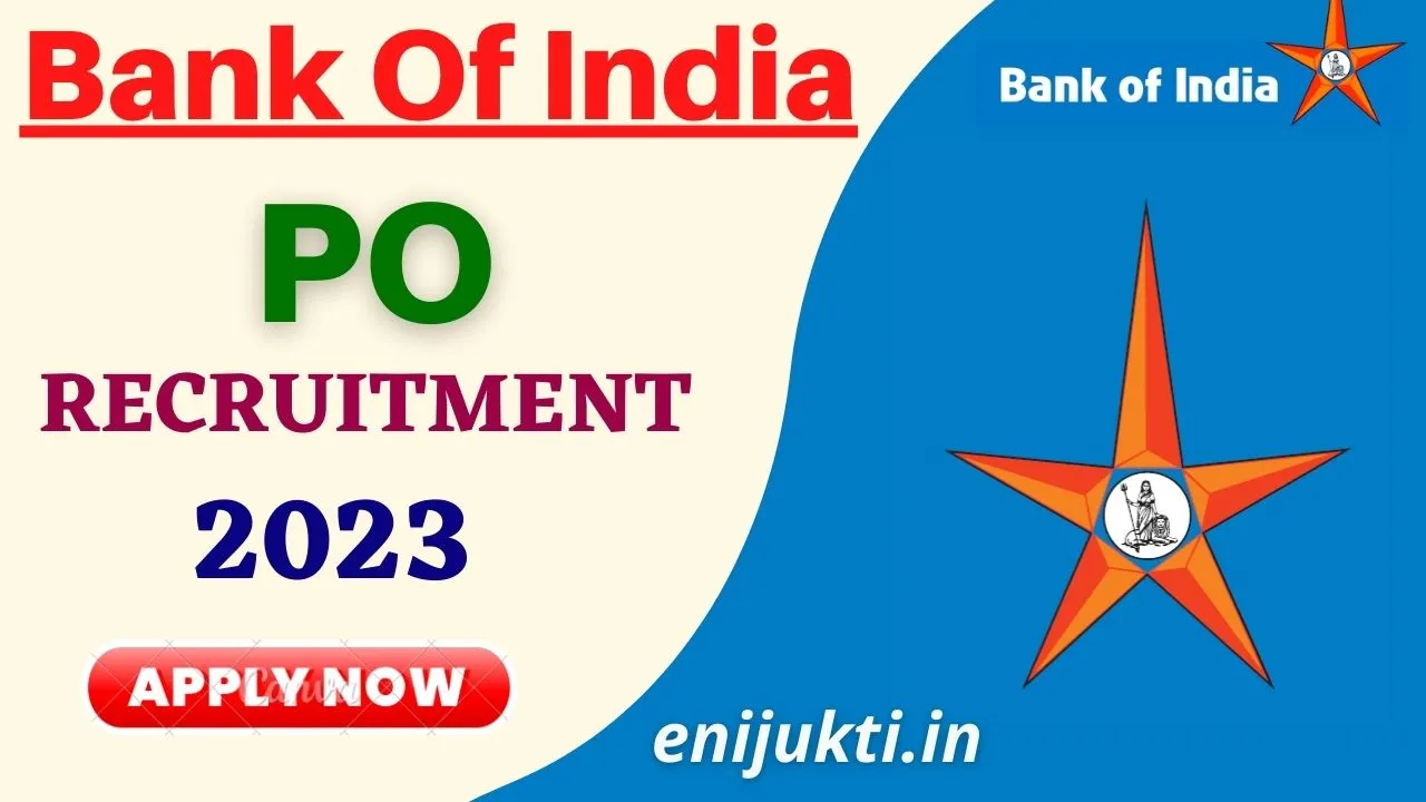 Bank Of India Recruitment 2023