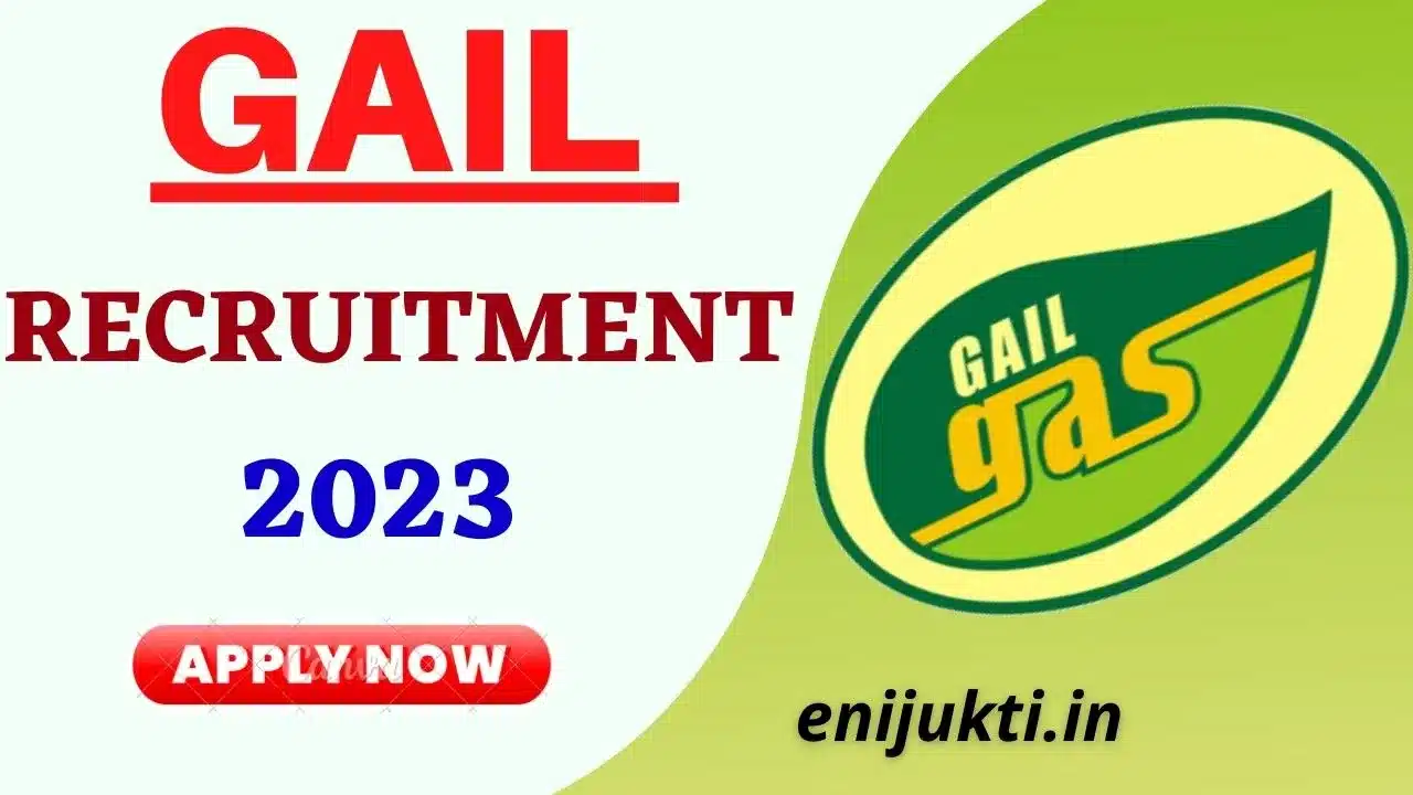 gail gas recruitment 2023