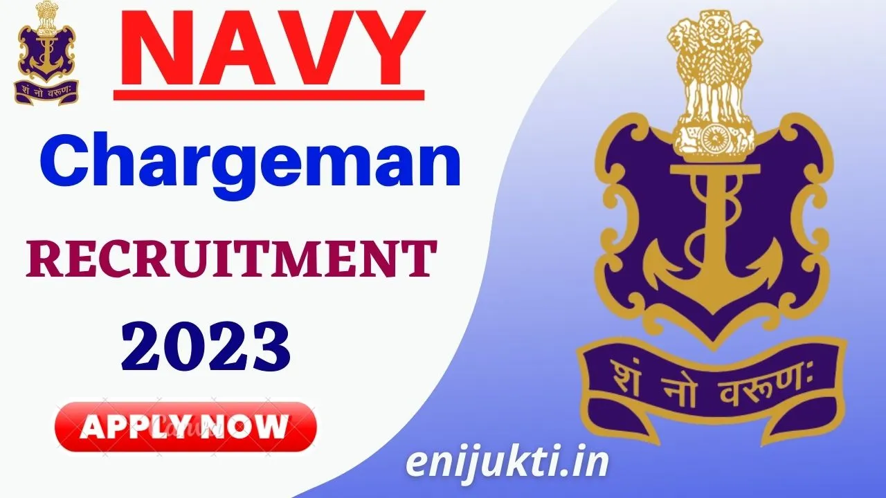 Navy Chargeman Recruitment 2023: