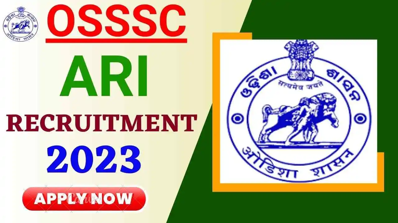 OSSSC ARI Recruitment 2023