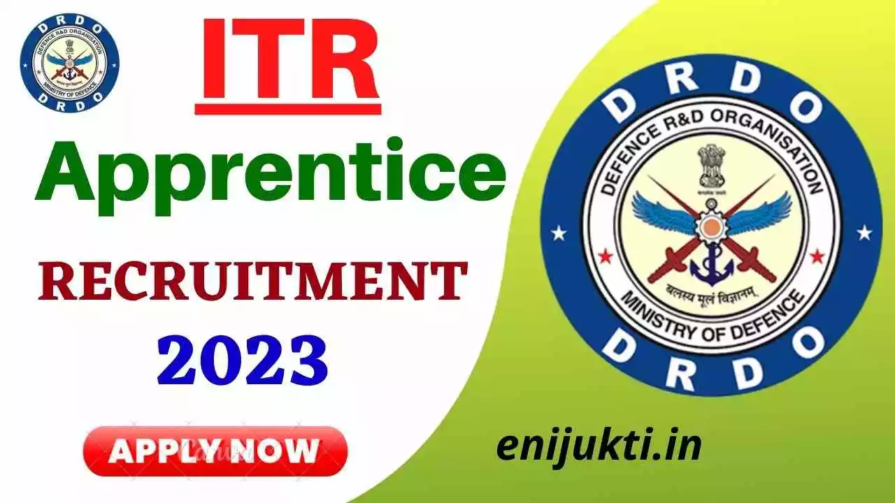 DRDO ITR Apprentice Recruitment 2023