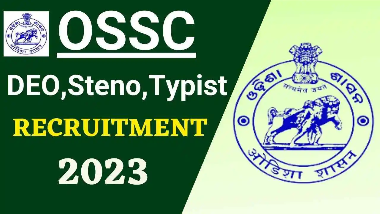 OSSC Recruitment 2023 [Latest]Notification Out For 124 Various Posts ...