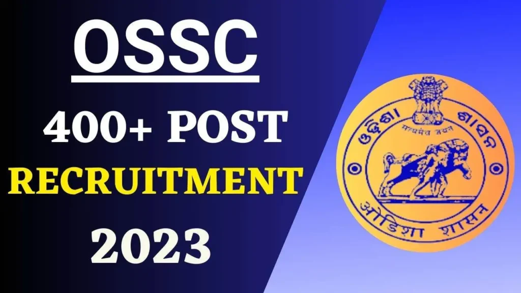 OSSC CTSRE Recruitment 2023