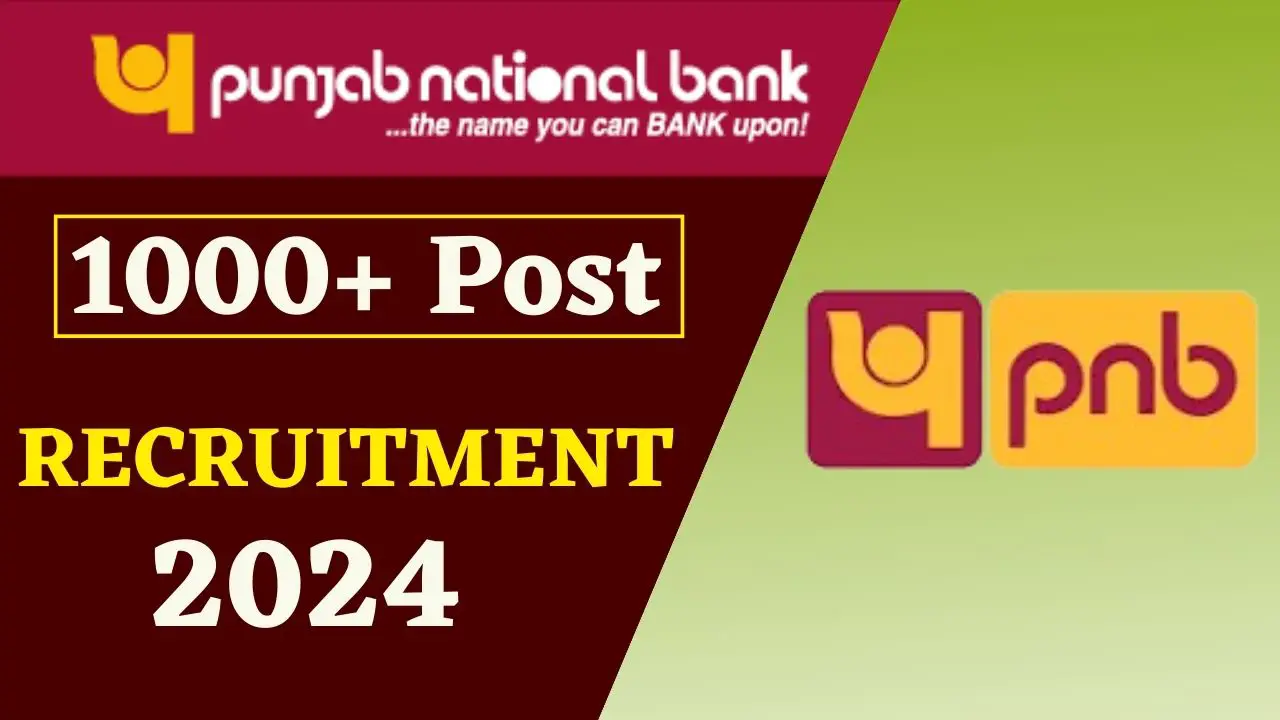 PNB SO Recruitment 2024 Notification Out For 1025 Post, Apply Online