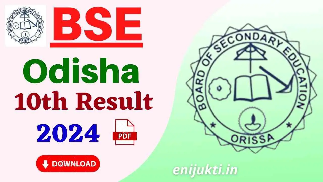 BSE Odisha 10th Result 2024 HSC Markseet Direct Link bseodisha.ac.in