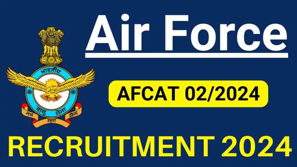Air Force AFCAT 2 Notification 2024